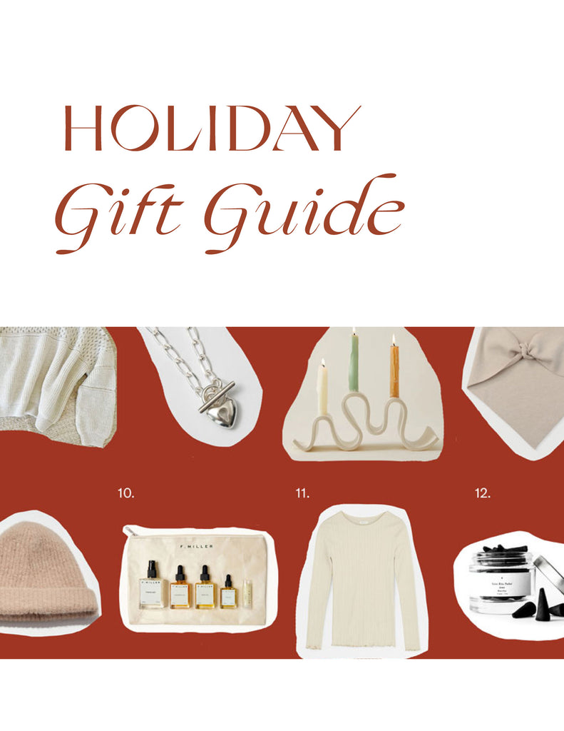 HOLIDAY GIFT GUIDE