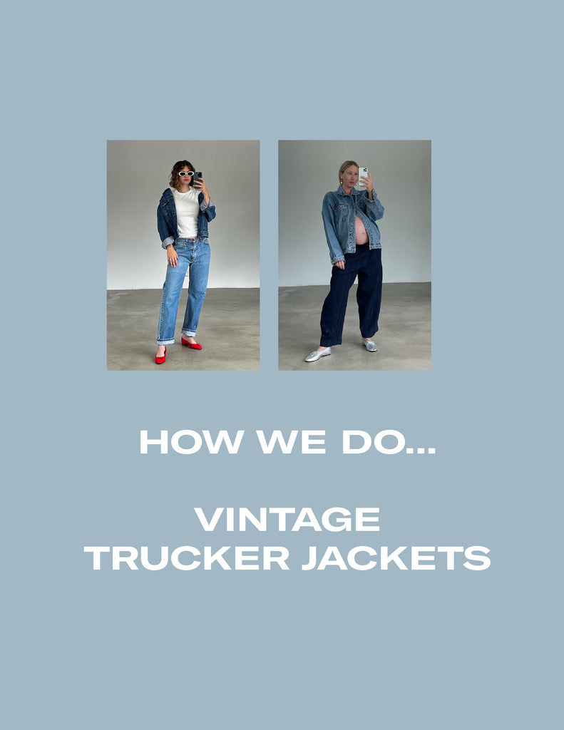 How we do... Vintage Trucker Jackets