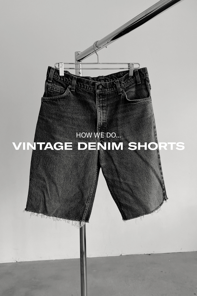 How We Do...Vintage Denim Shorts