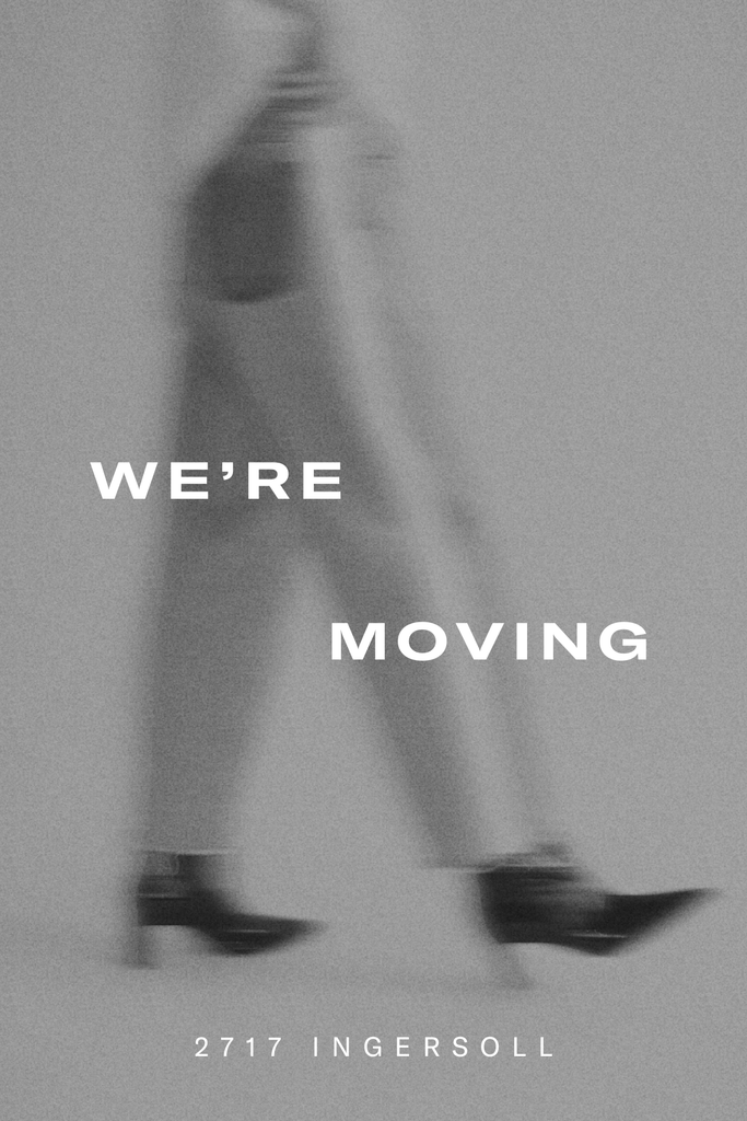 We're Moving