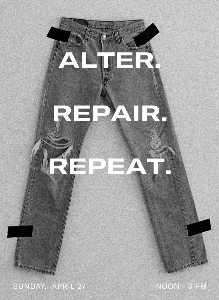 Alter. Repair. Repeat.