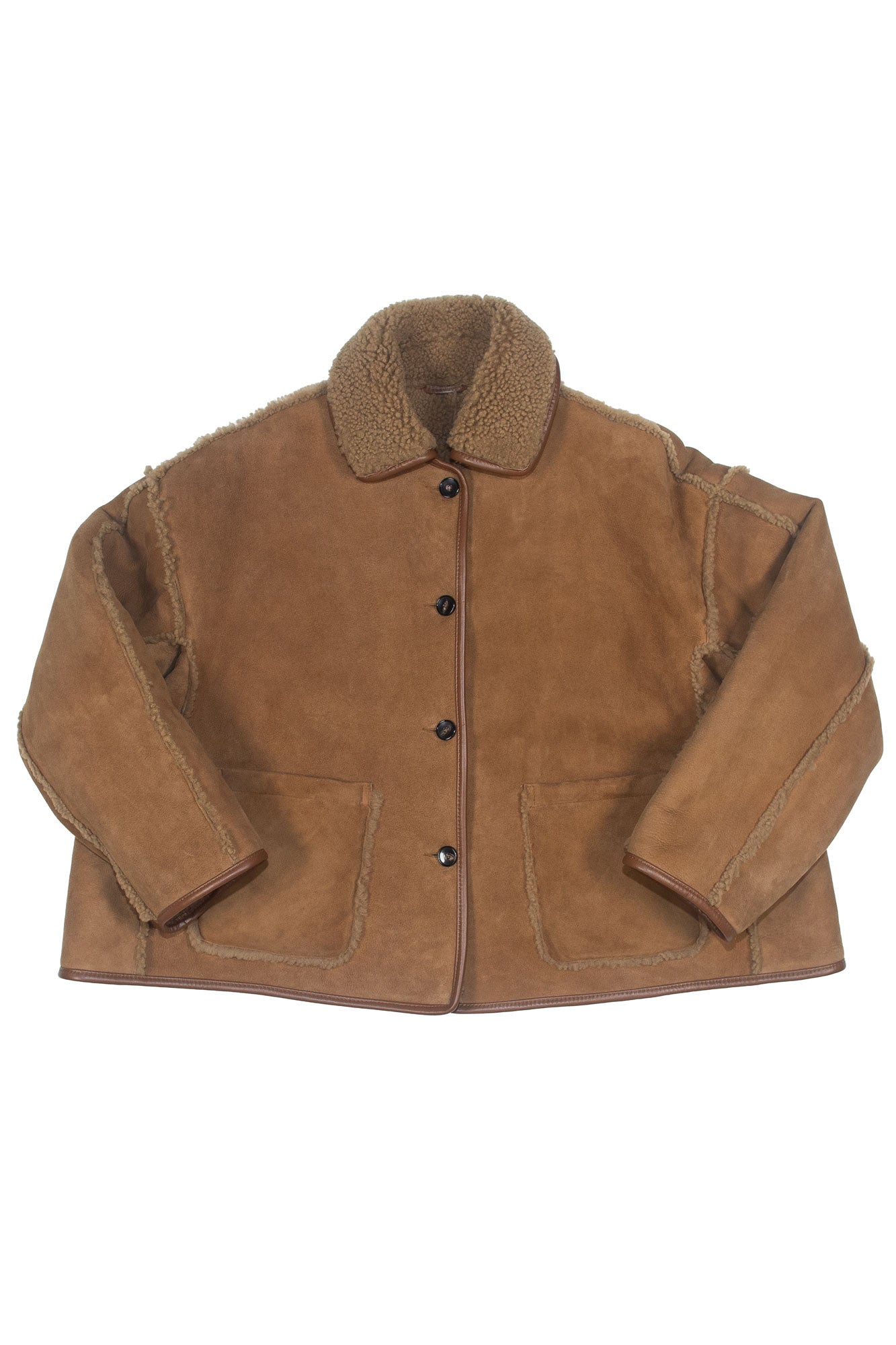 Suede Back Curly Hair Seam-Out Avis Jacket – Preservation
