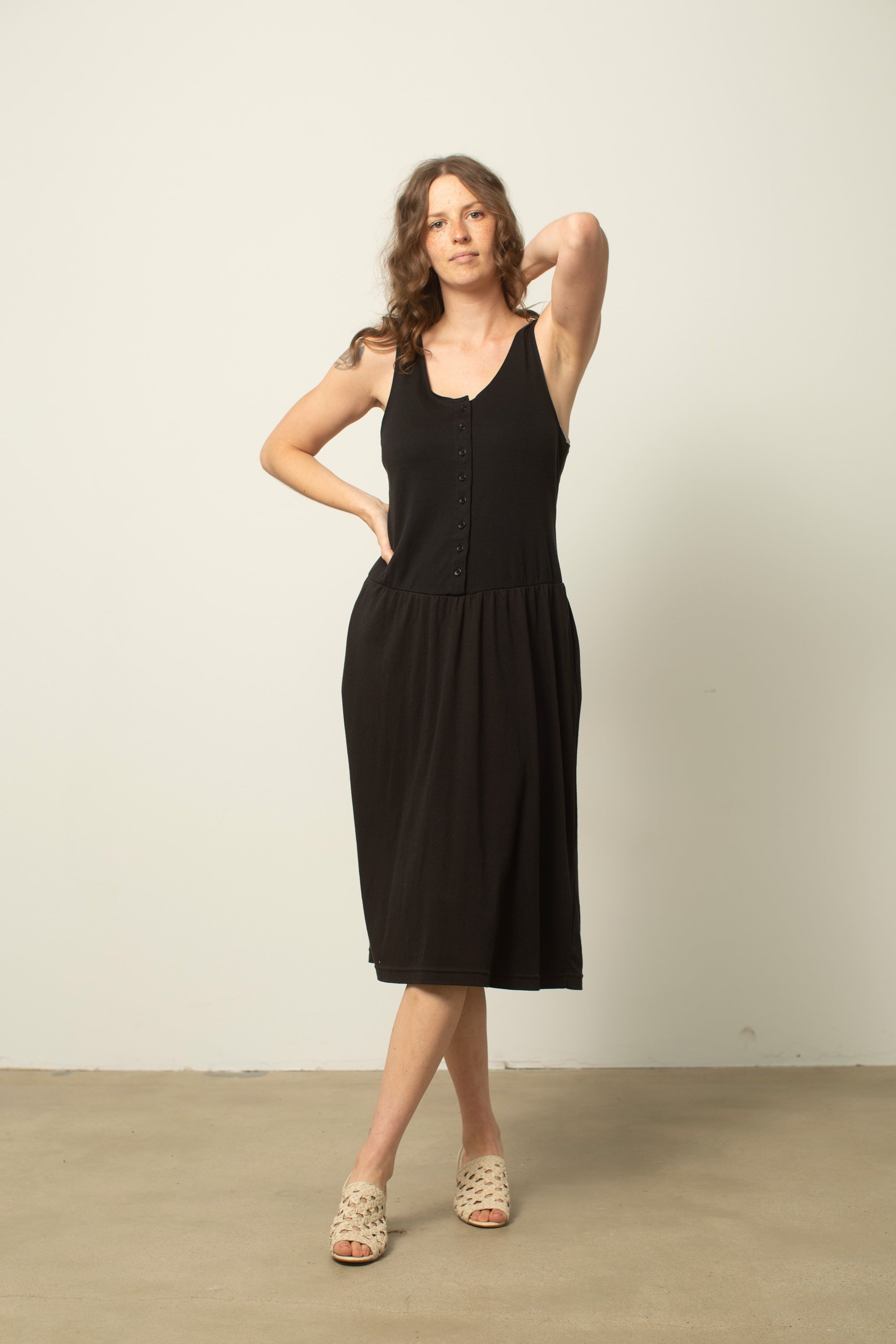 Warehouse cami clearance midi dress